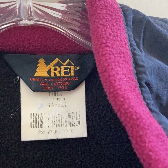 REI zip front unisex fleece small - Picture 5 of 5